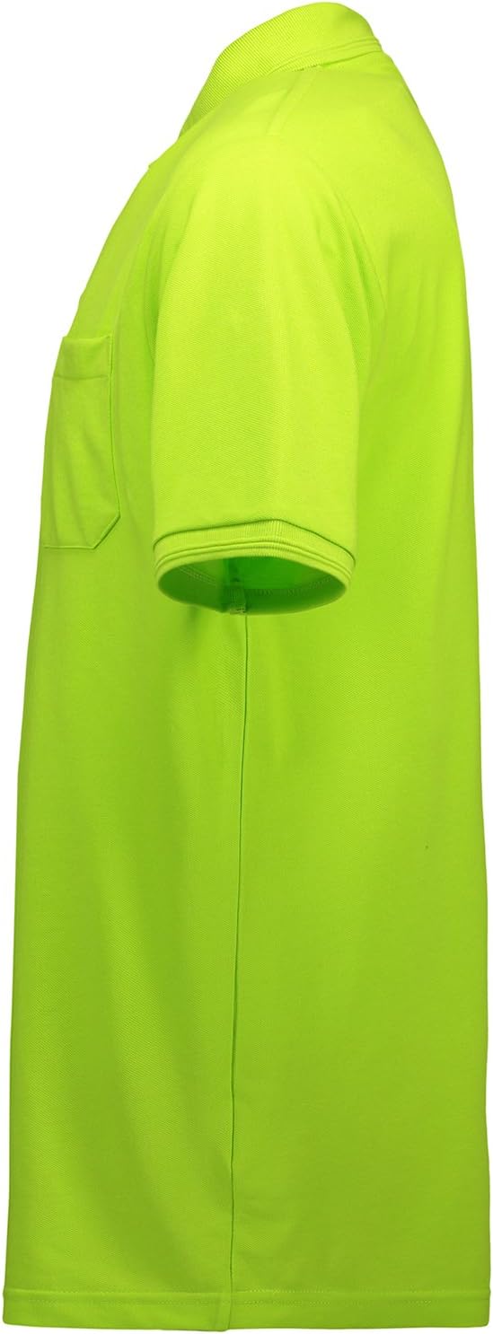 Pionier 41082-L Poloshirt "320 Pro Wear" mit Tasche, Limettengrün, Grösse L