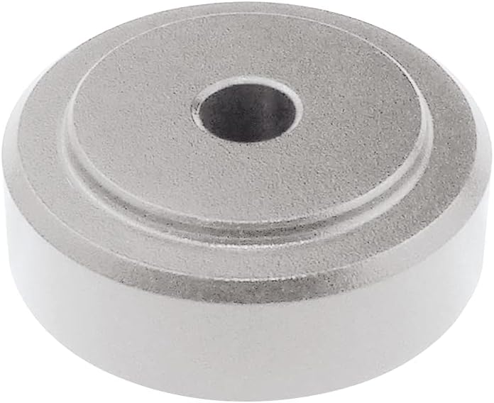 DynaVox 207273 Aluminium Gerätefüsse midi 4er-Set Silber & 207271 Aluminium Gerätefüsse Mini 4er-Set