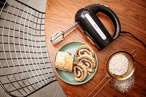 CAMRY CR 4218 Elektrischer Handrührer, 300 W, Handmixer mit 5 Arbeitsgeschwindigkeiten, Mixer mit 2