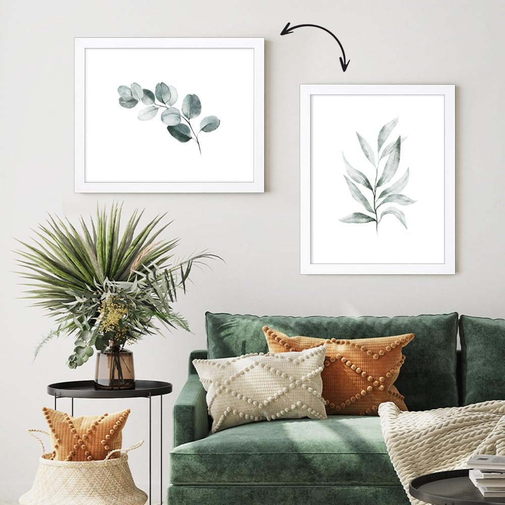 Bildershop-24 Bilderrahmen Monza in Weiss in 33 X 98 Fotorahmen, Wechselrahmen, Posterrahmen, Puzzle