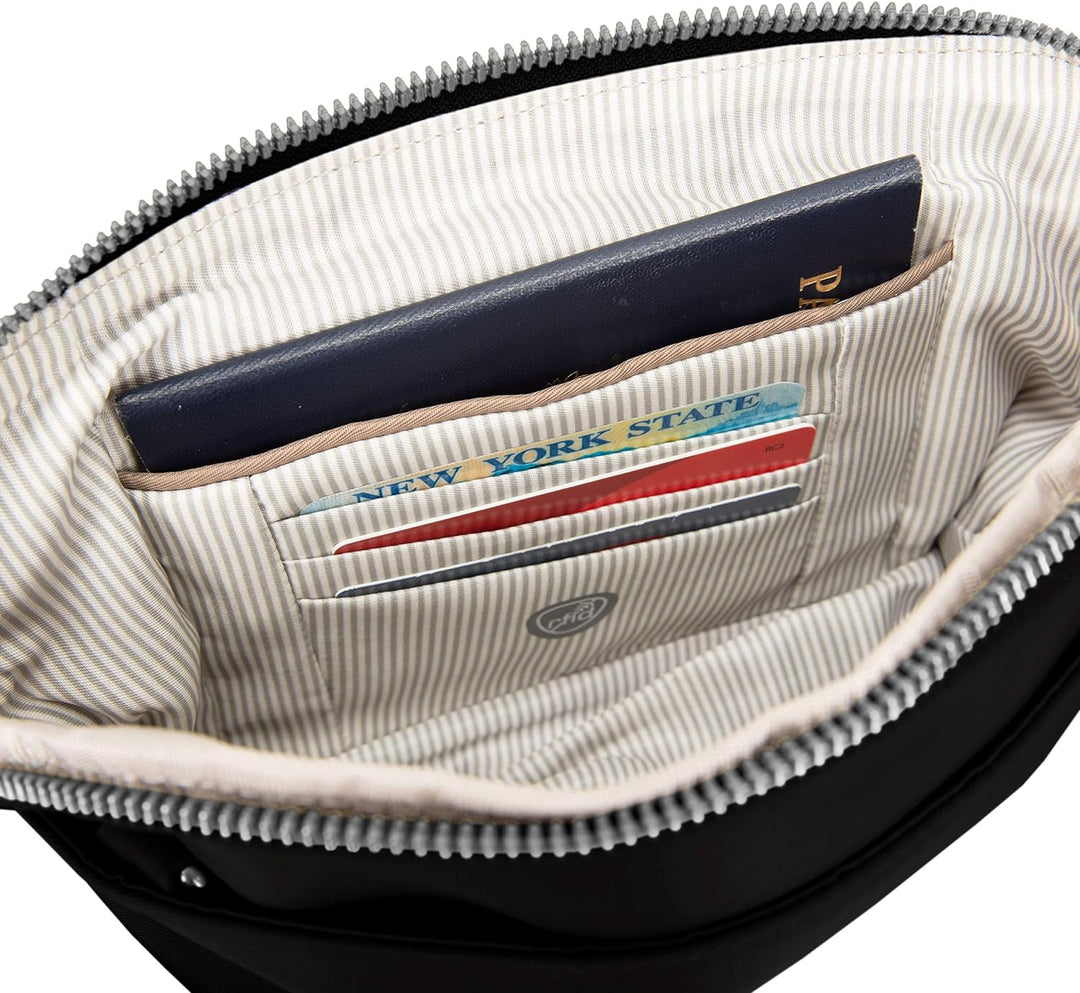 Travelon Damen Anti-theft Tailored Convertible Crossbody Clutch Umhängetasche Einheitsgrösse Onyx, E