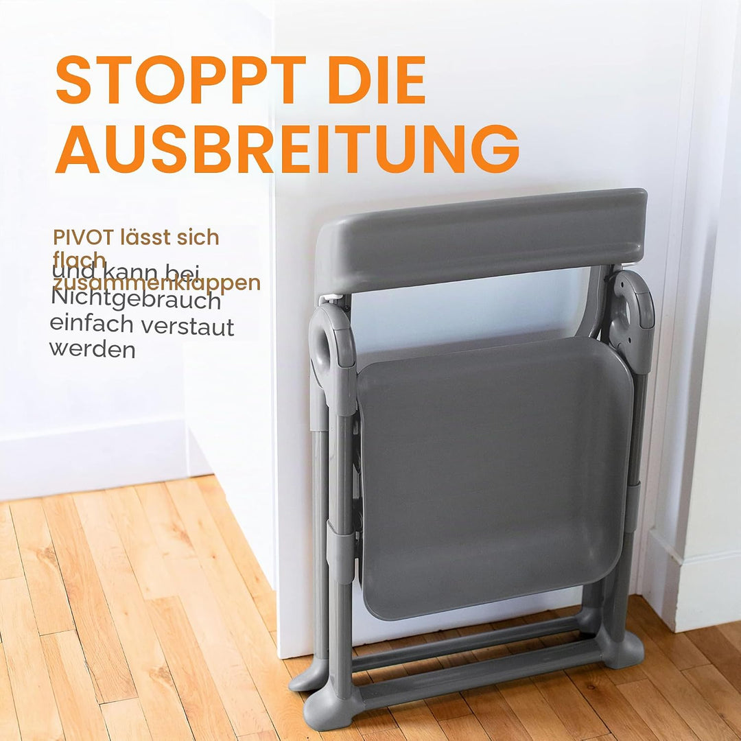 Boon Pivot Toddler Tower - Folding Step Stool for Kids - 21.75 L x 22.75 W x 34.75 H - Montessori To