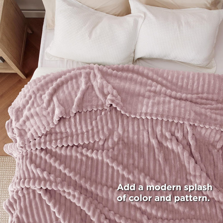 BEDSURE kuscheldecke 220x240 für Zimmer Deko - Tagesdecke, Wolldecke & Fleecedecke, Sofadecke, Weich