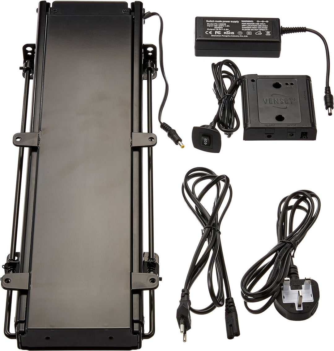 Venset TS600B 7BXX1 elektrischer TV Einbau-Lift, Metall, schwarz, 50 x 22 x 49.5 cm