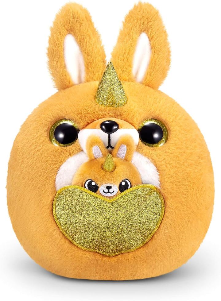 Rainbocorns Mamacorn Surprise (SKIPPOO) von ZURU, Plüschspielzeug zum Sammeln für Mädchen ab 3 Jahre