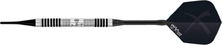 X-Grip Soft Dart. Die neuste Micro Laser Technologie perfektioniert diesen 90 % Tungsten Barrel. 7 V