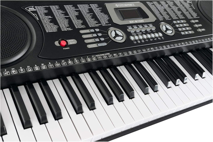 McGrey EK-6100 Keyboard - Einsteiger-Instrument mit 61 Tasten in Standardgrösse - 255 Klänge und Beg
