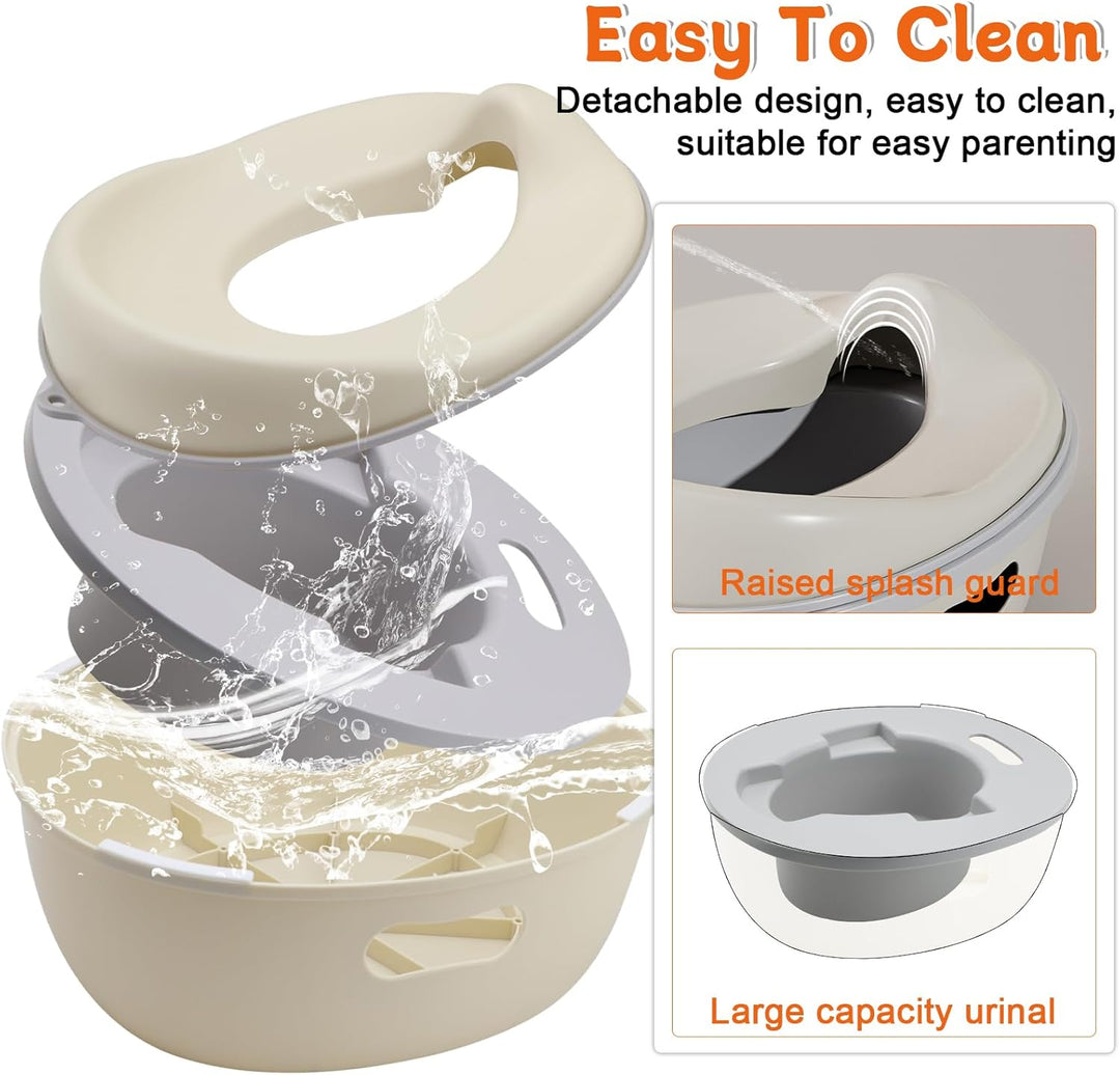 Töpfchen für Kinder Toilettensitz Kindertoilette für Badezimmer Toilette Kindertritt Kloaufsatz Toil