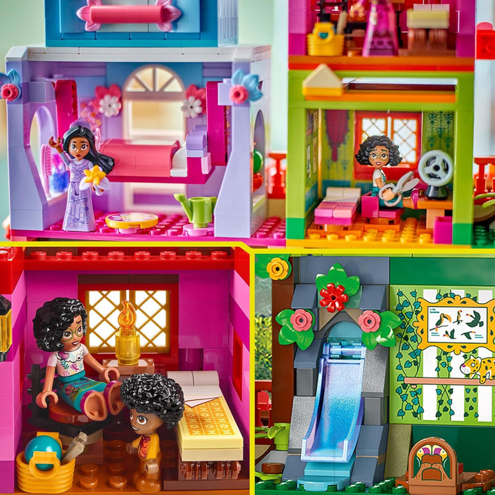 Lego ǀ Disney Encanto Das magische Haus der Madrigals, Puppenhaus für Kinder mit der Spielfigur Mira