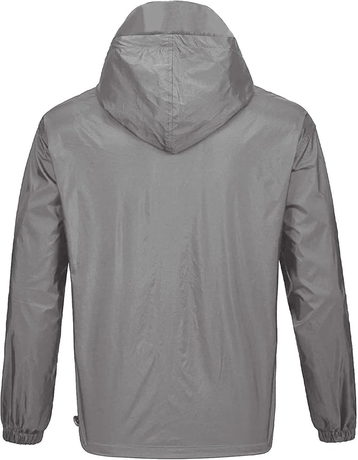 igeekwell Regenjacke Herren Wasserdicht Atmungsaktiv Fahrrad Regenbekleidung Regenanzug Outdoor Refl