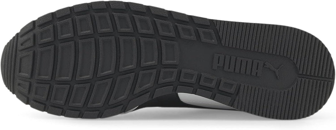 PUMA Unisex St Runner V3 L Sneaker, weiss, 42/47 EU 40.5 EU V3 White Black, 40.5 EU V3 White Black