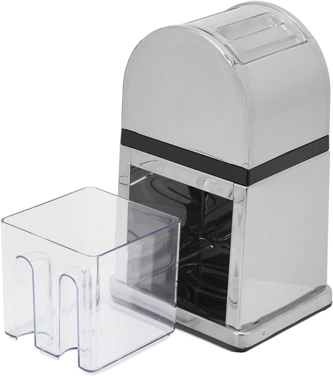 Manueller Eiszerkleinerer, Eisrasierer und Schneekegelmaschine, Tragbarer Handkurbel Eiszerkleinerer