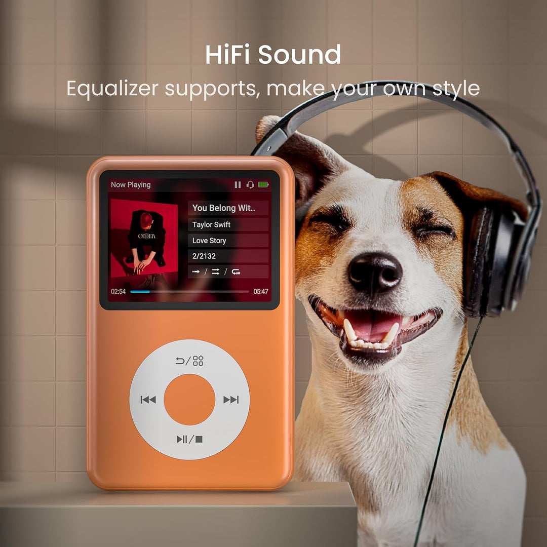 Innioasis Y1 Kinder MP3 Player - Zeitlose Klasse: 128 GB, Bluetooth, Video-Player, Hörbücher, FM-Rad