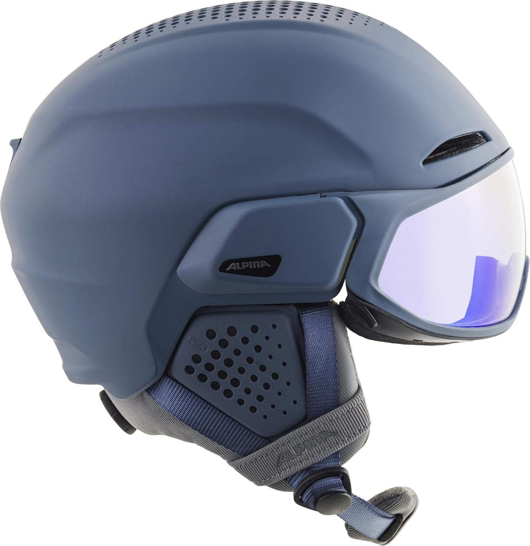 ALPINA Unisex - Erwachsene, ALTO V Skihelm ink matt 51-55 cm, ink matt 51-55 cm