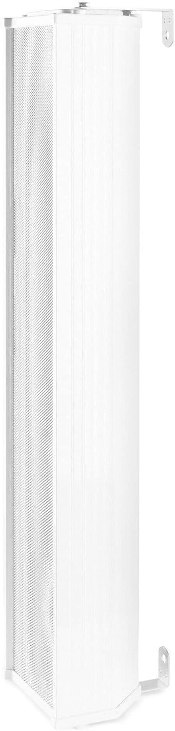 Power Dynamics OCS5-Aussensäulenlautsprecher (100 Volt) – 50 Watt – weiss