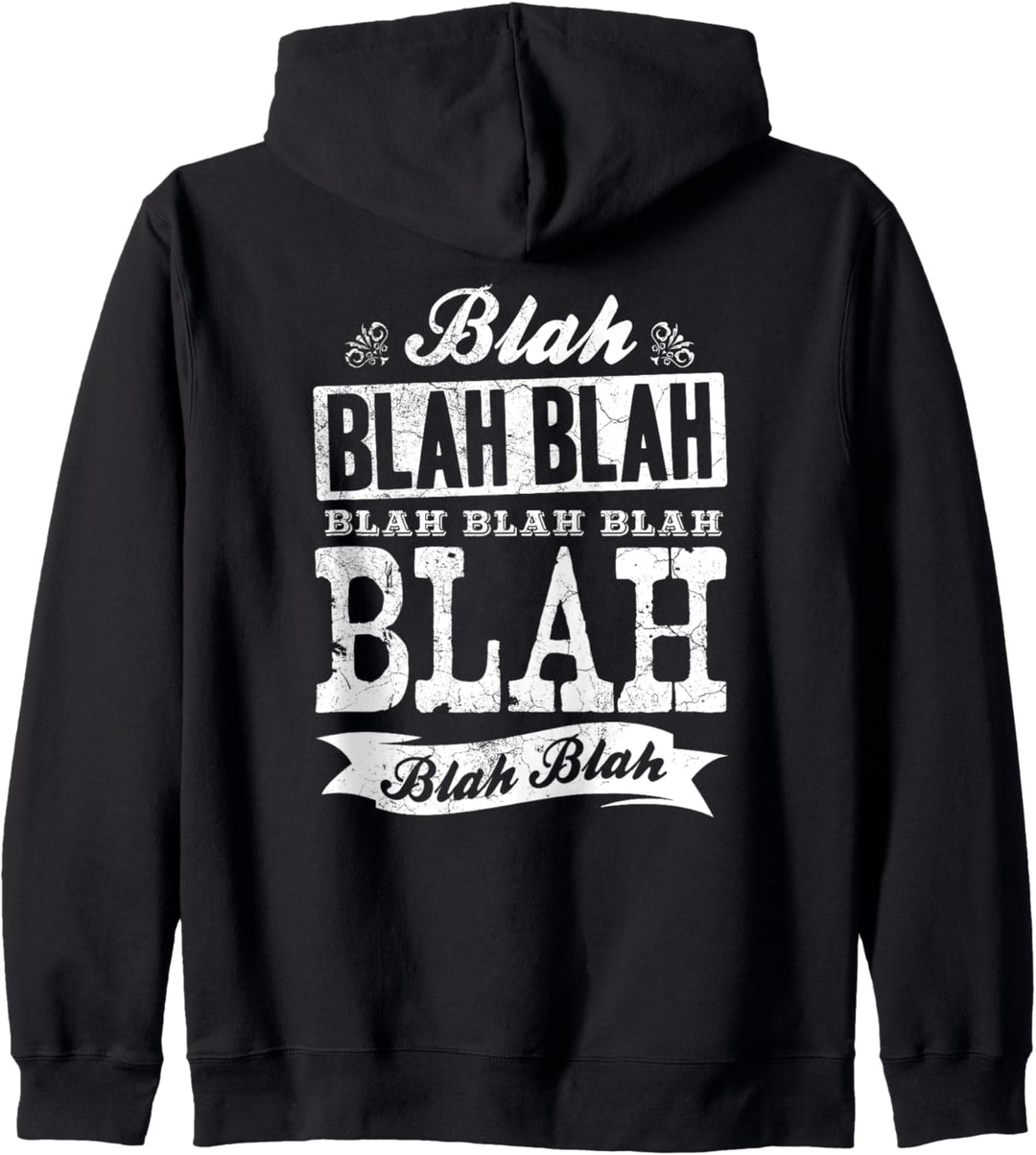 Lustiges Blah Blah Blah Blahblahblah Blablabla Bla Bla Bla Kapuzenjacke