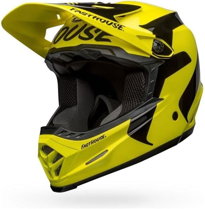 BELL Full-9 Fusion Herrenhelm L Fasthouse Newhall Gloss Hi-Viz/Black, L Fasthouse Newhall Gloss Hi-V