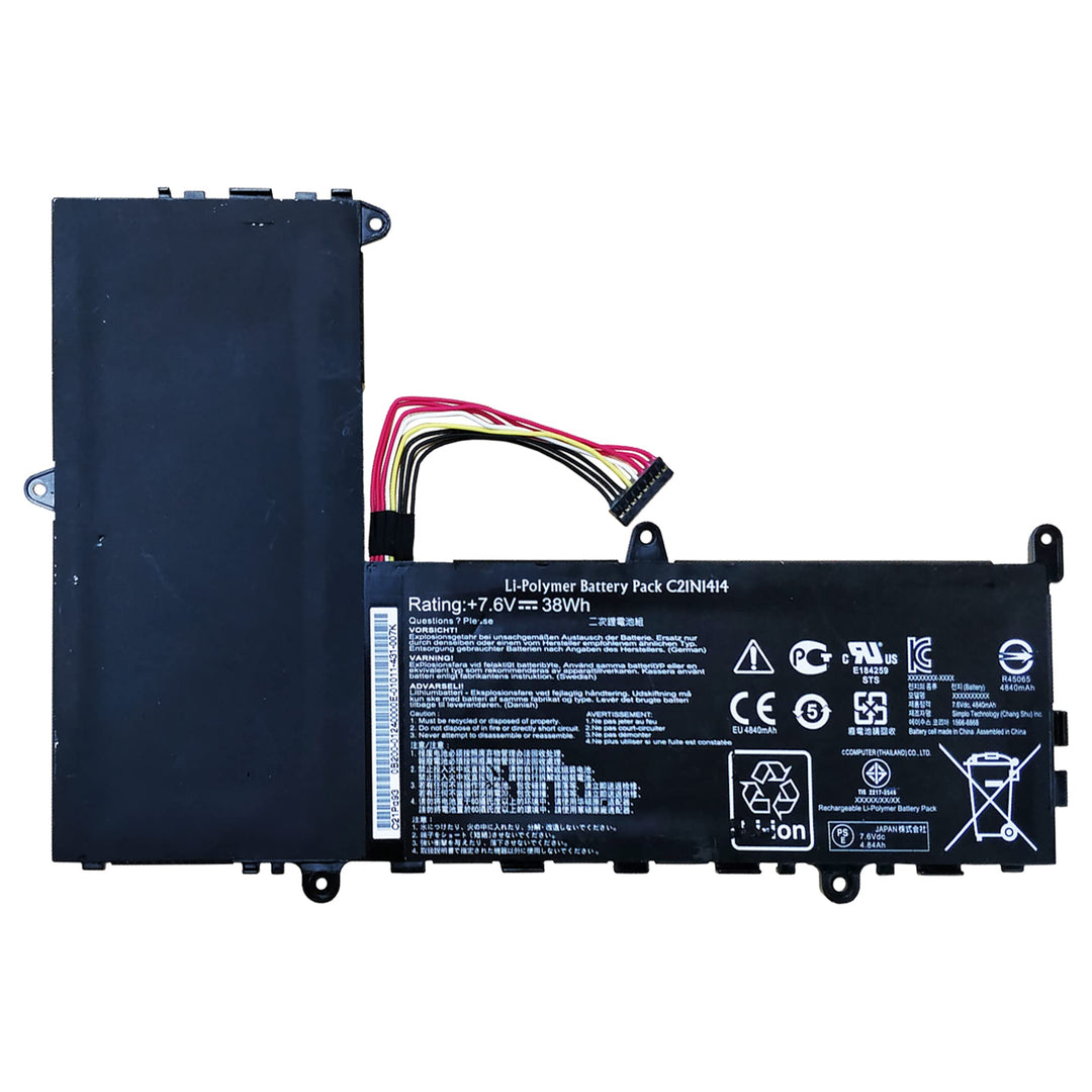 Swark Laptop Akku C21N1414 Replacement Komplett with EeeBook X205T X205TA X205TA Bing FD015B 11.6 "