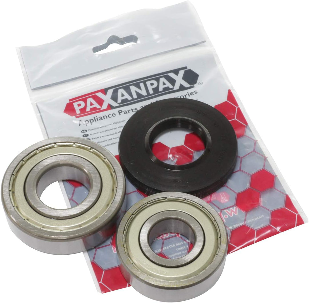 Paxanpax PLD247 kompatible 6305ZZ &amp; 6306ZZ Lager Trommellager &amp; Öldichtungsset Bosch WAA, WAE, WFD;