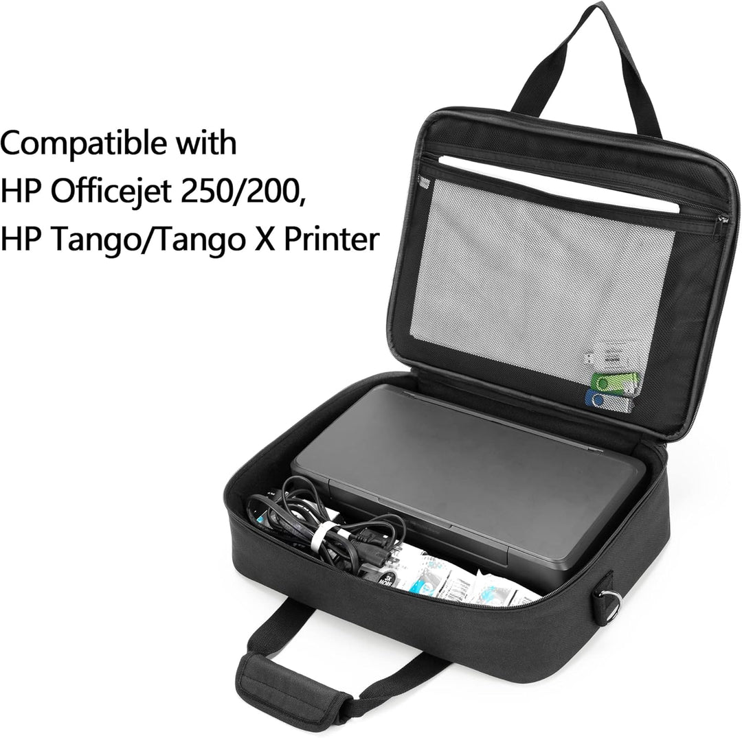 samdew Aufbewahrungs Tasche für Mobile Drucker, Kompatibel mit HP Tango/Tango X, HP Officejet 250/20
