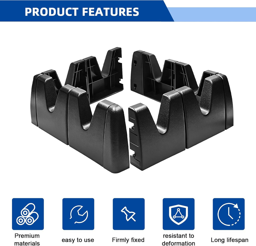2 Set Auto Kofferraum Organizer, Kofferraum Klett Fixierung, Gepäckfixierung Kofferraum Trenner, Fle