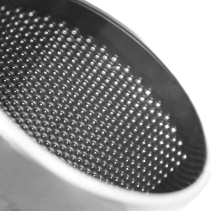 Edelstahl Guiro Halter Metall Guiro mit Schaber, Lateinisches Handschlaginstrument für Musikalisches