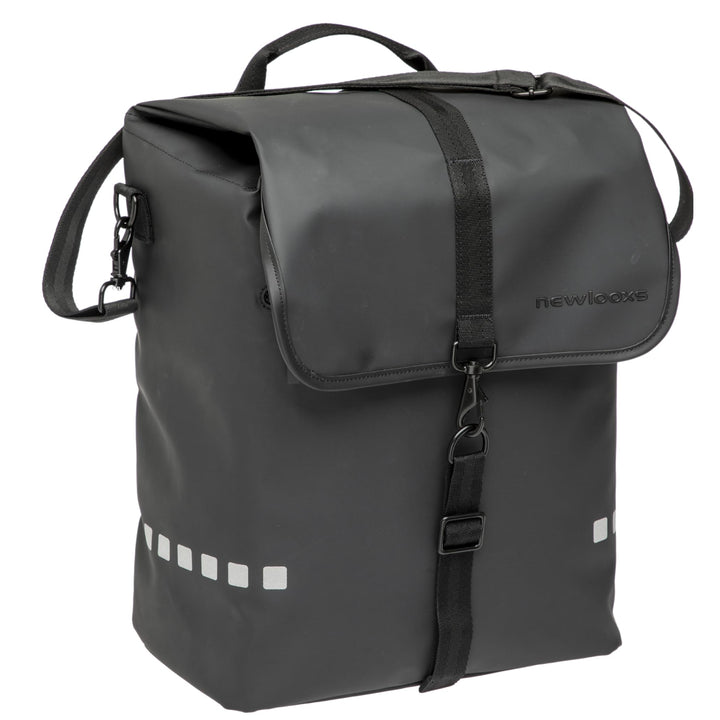 New Looxs Odense Single Enkele Fietstas, Black, 17,5 Liter