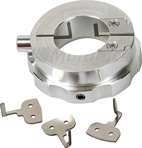 Multipick Dreh-Spanner Werkzeug für Elektropick Lockpicking Set Dietrich Set - Universell variabel a