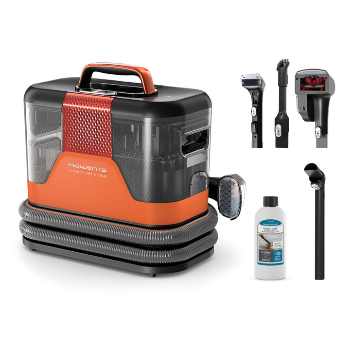 Rowenta Clean It IN7011F0 Hot &amp; Cold Polster-Staubsauger, Flecken- und Teppichreiniger, Leistung 115