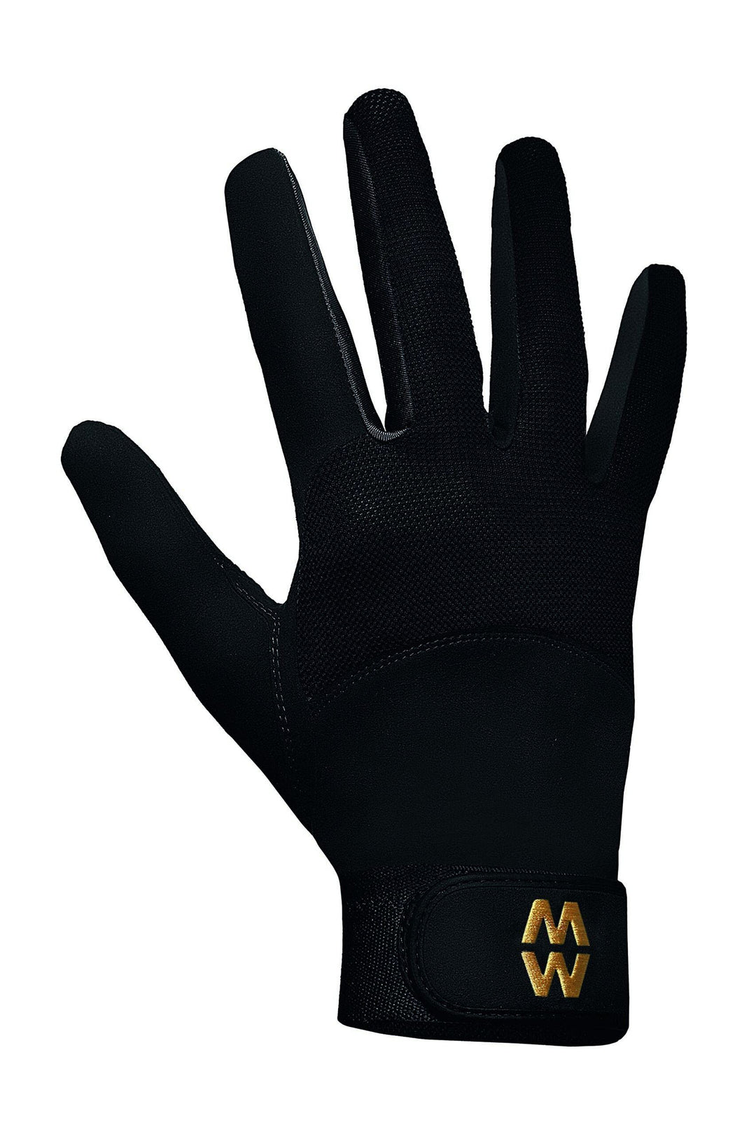 MacWet Unisex Mesh Reithandschuhe, langes Bündchen XL Schwarz, XL Schwarz