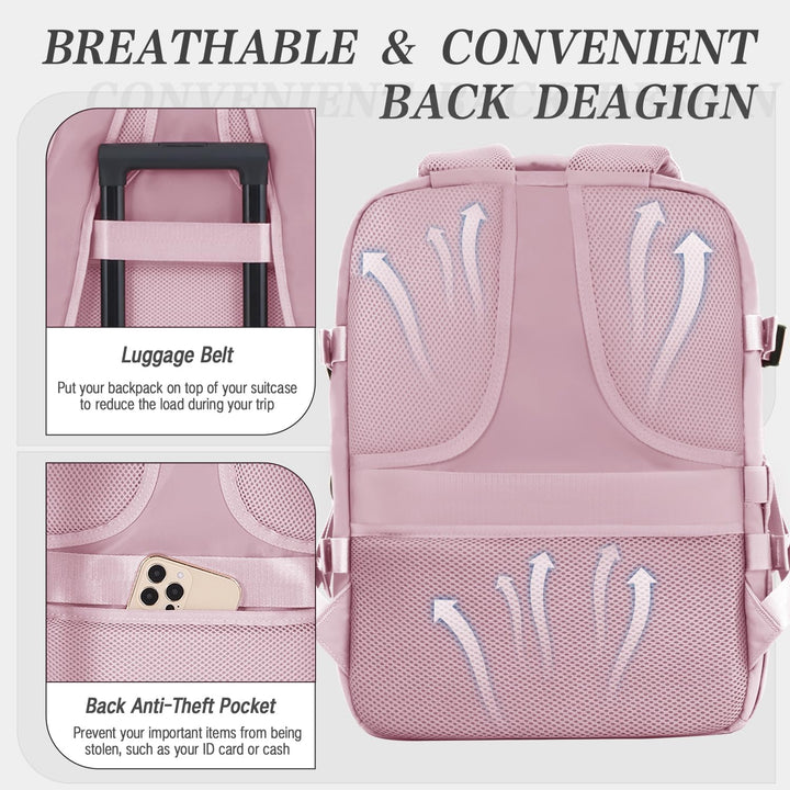 xlodea für Ryanair Handgepäck 40x20x25 Rucksack Handgepäck Klein Tasche Flugzeug Reiserucksack Carry