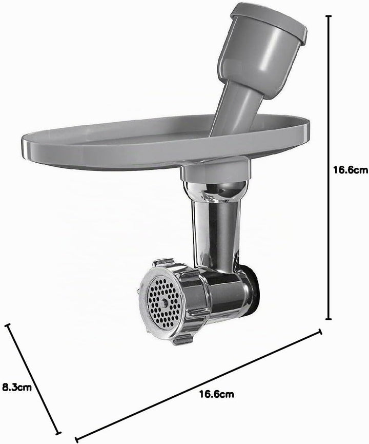 SMEG Fleischwolf-Set SMMG01, 18/8 Stainless Steel, grau