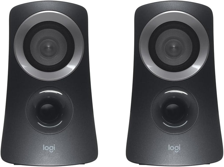 Logitech Z313 2.1 Lautsprecher-System mit Subwoofer, 50 Watt Spitzenleistung, 3.5 mm Eingang, Kopfhö