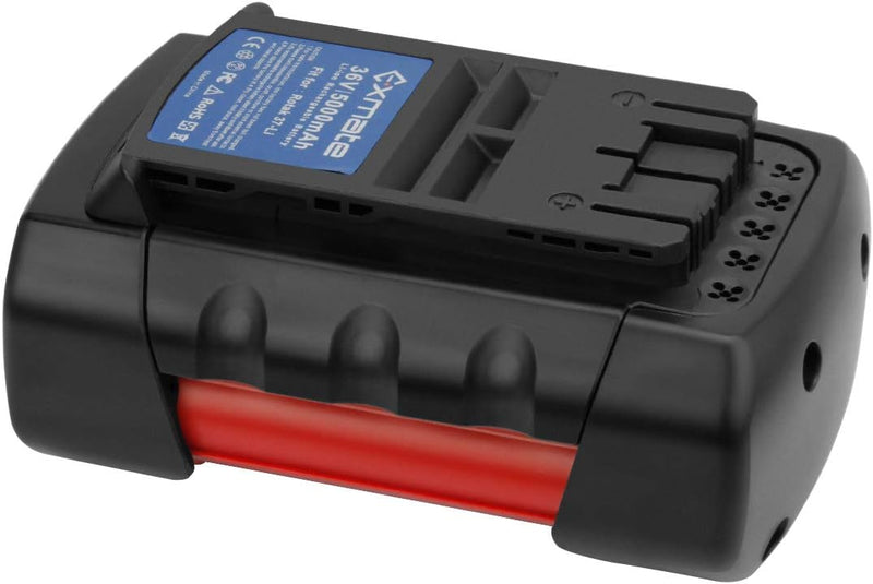 Exmate Batterie Kompatibel mit Bosch Rotak 32 LI, 34 LI, 37 LI, 43 LI Akku-Rasenmäher, Lithiumbatter