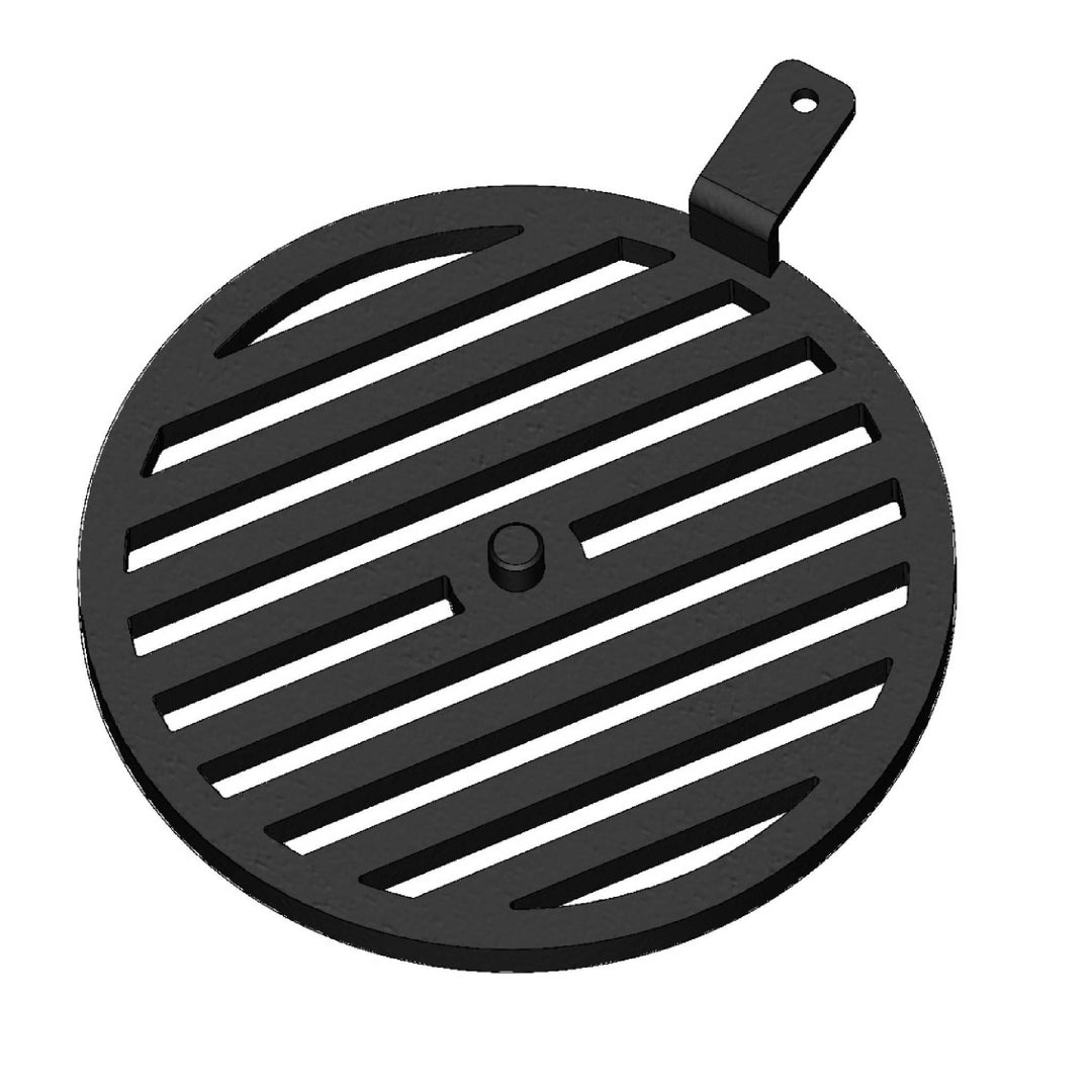 Kaminrost/Ascherost Rund Ø 190 x 10 mm passend für Thorma** Kaminöfen inkl. Modellübersicht - Ascher