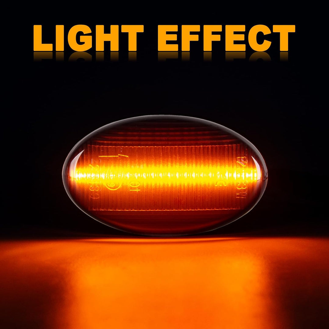 OZ-LAMPE LED Blinker Seitenblinker für Mercedes-BenzSmart W450 W452 A-Class W168 Citan W415 Vito W63