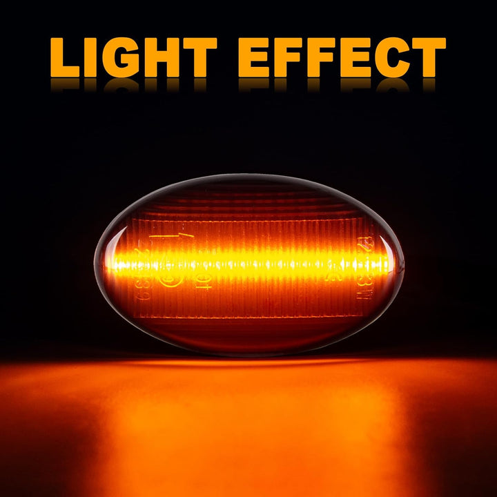 OZ-LAMPE LED Blinker Seitenblinker für Mercedes-BenzSmart W450 W452 A-Class W168 Citan W415 Vito W63