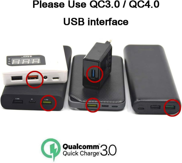 Raeisusp PRO USB-Kabel + QC3.0 Adapter + MB-D15 Dummy-Batterie EP-5B DC-Koppler für Nikon Z5 Z6 Z7 V