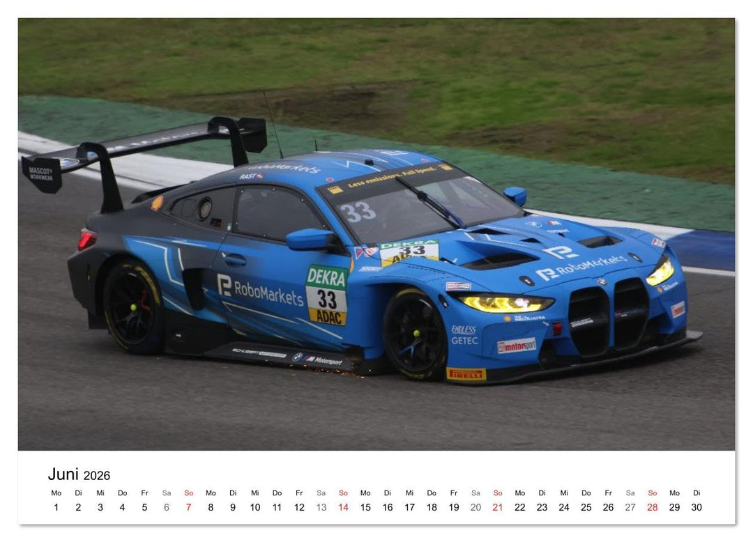 Deutsche Tourenwagen (Wandkalender 2026 DIN A3 quer), CALVENDO Monatskalender: Fotos aus der DTM (CA