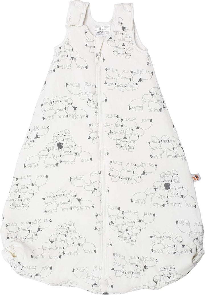Ergobaby Baby-Schlafsack Winter Neugeborene 56-62 Baumwolle, Winterschlafsack Baby 0-6 Monate TOG 2.