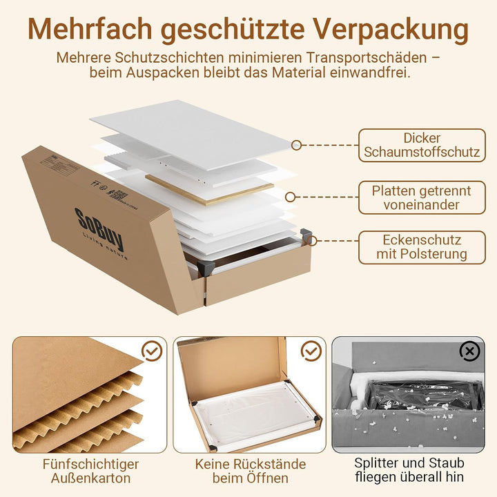 SoBuy Schuhkipper mit 2 Klappen Schuhablage Schuhschrank schmal Schuhregal mit 4 Ablageflächen Schuh