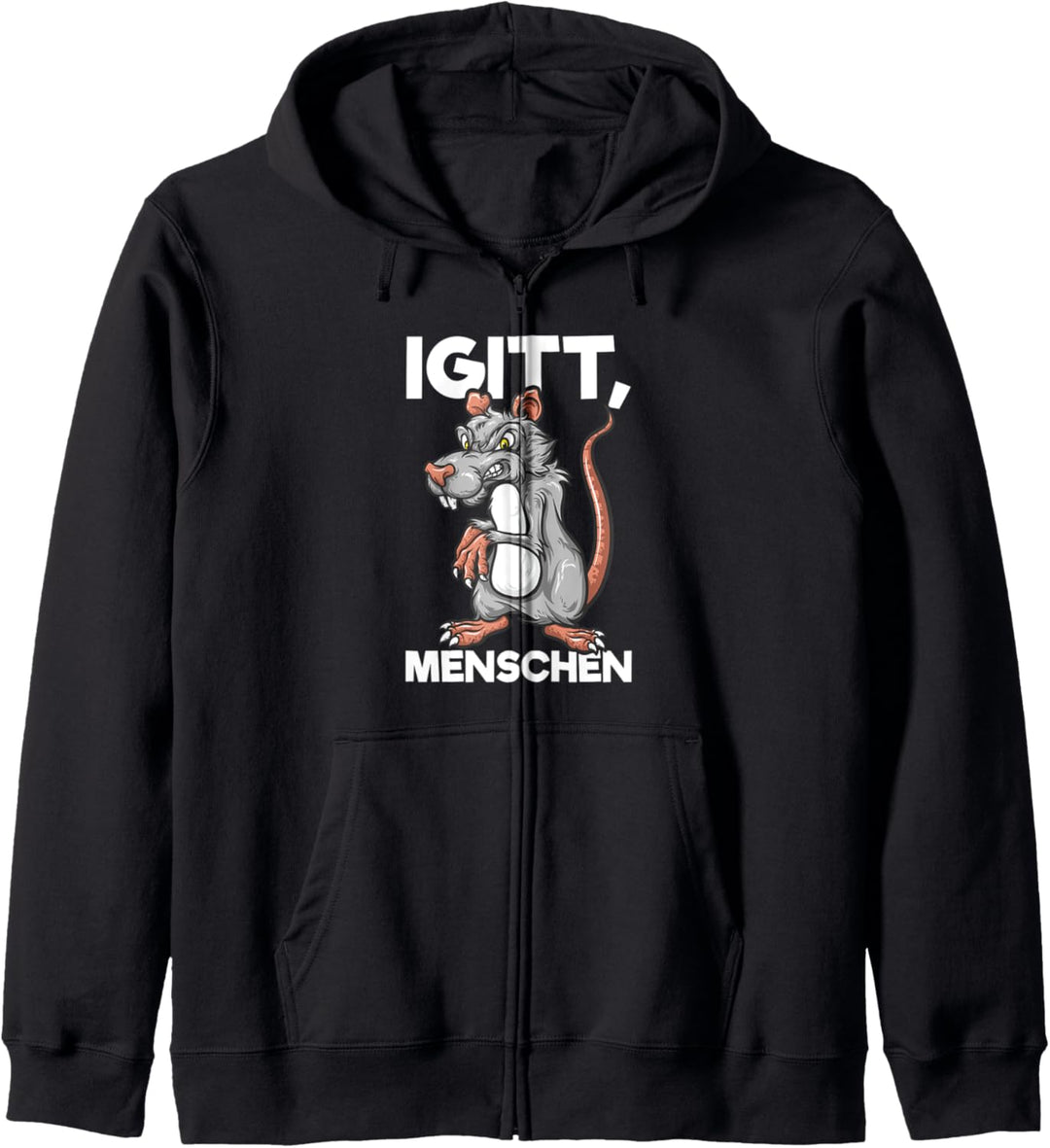 Igitt Menschen Ratte Lustiges Spruch Kapuzenjacke