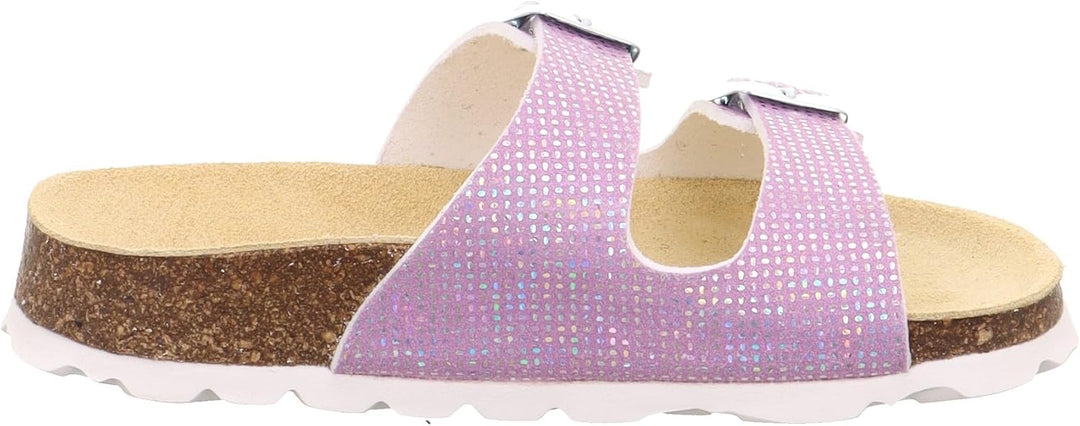 Superfit Mädchen Fussbettpantoffel Hausschuh 40 EU Lila 8500, 40 EU Lila 8500