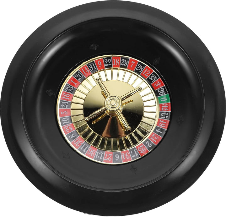 Cabilock Poker Russisches Roulette spiel-requisite Kunststoff-roulette Roulette-rad Roulette-spiel -