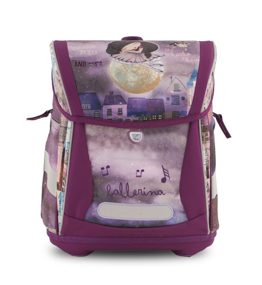 Anekke Ergo Schulranzen/Ergonomic Backpack FIDLOCK Rucksack 18AN-902-BA-F, 42 cm, 23 L, Balerina