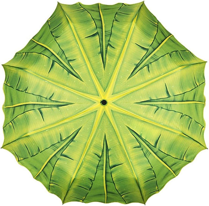 VON LILIENFELD Regenschirm Taschenschirm Palme Windfest Auf-Automatik Stabil Leicht Kompakt