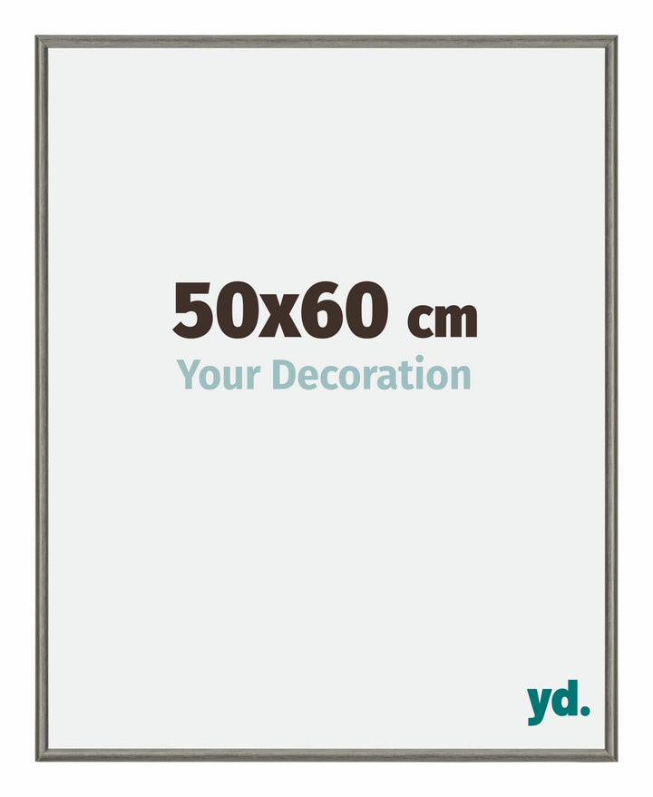 yd. Your Decoration - Bilderrahmen 50x60 cm - Bilderrahmen aus Aluminium mit Acrylglas - Antireflex