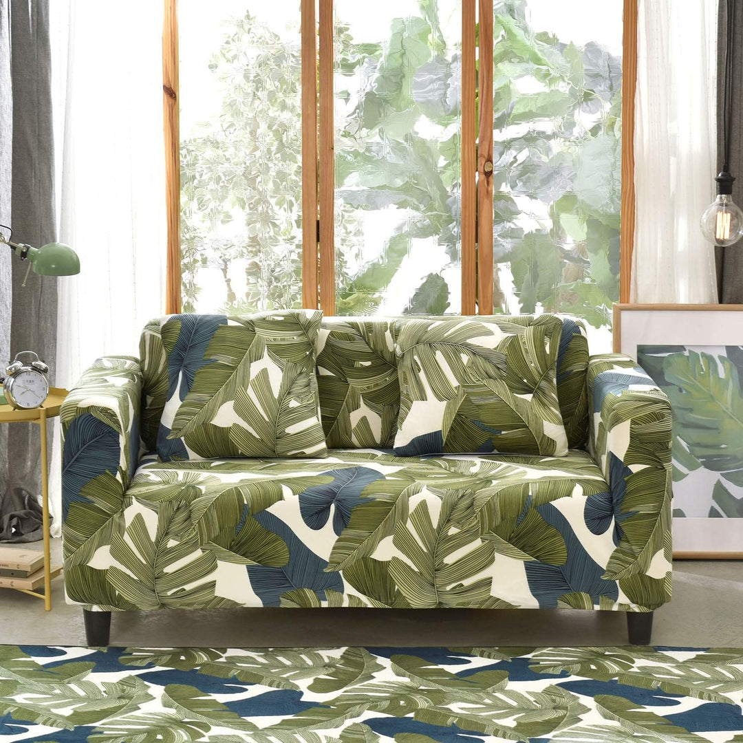 PETCUTE Sofabezüge elastische Sofa Überwürfe Sofahusse verstellbare Sofabezüge Sofaschutz Wohnzimmer