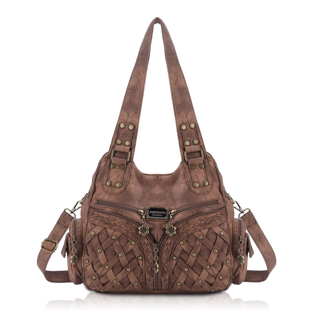 Angel Barcelo Geldbörsen und Handtaschen für Damen, Tragetasche, Schultertasche, Hobo-Taschen, modis