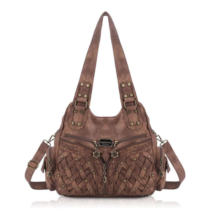 Angel Barcelo Geldbörsen und Handtaschen für Damen, Tragetasche, Schultertasche, Hobo-Taschen, modis